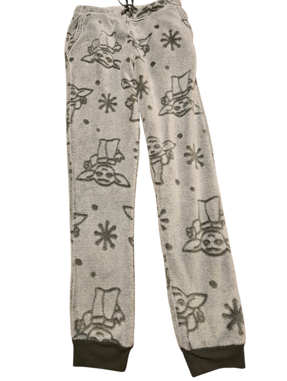 Star Wars Character Women's Fleece Soft Cozy Jogger 2-Piece Lounge Set, Green XS - Picture 3 of 8